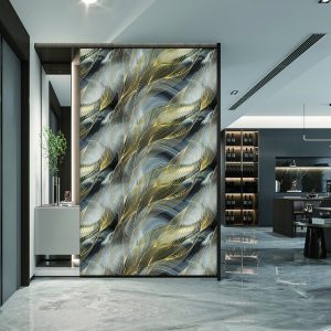 Giấy Giả Đá Phòng Khách LUX008